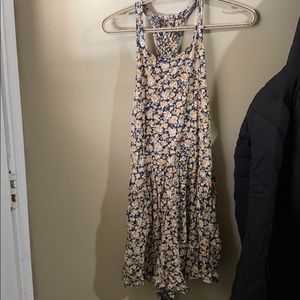 Sun dress with open back